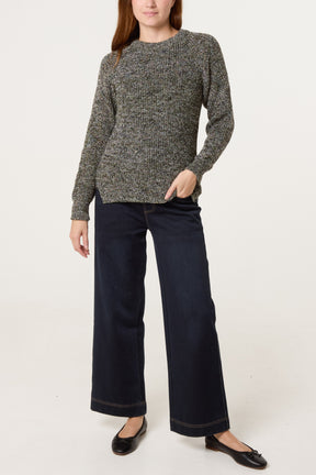 Multicolour Thick Knit Jumper