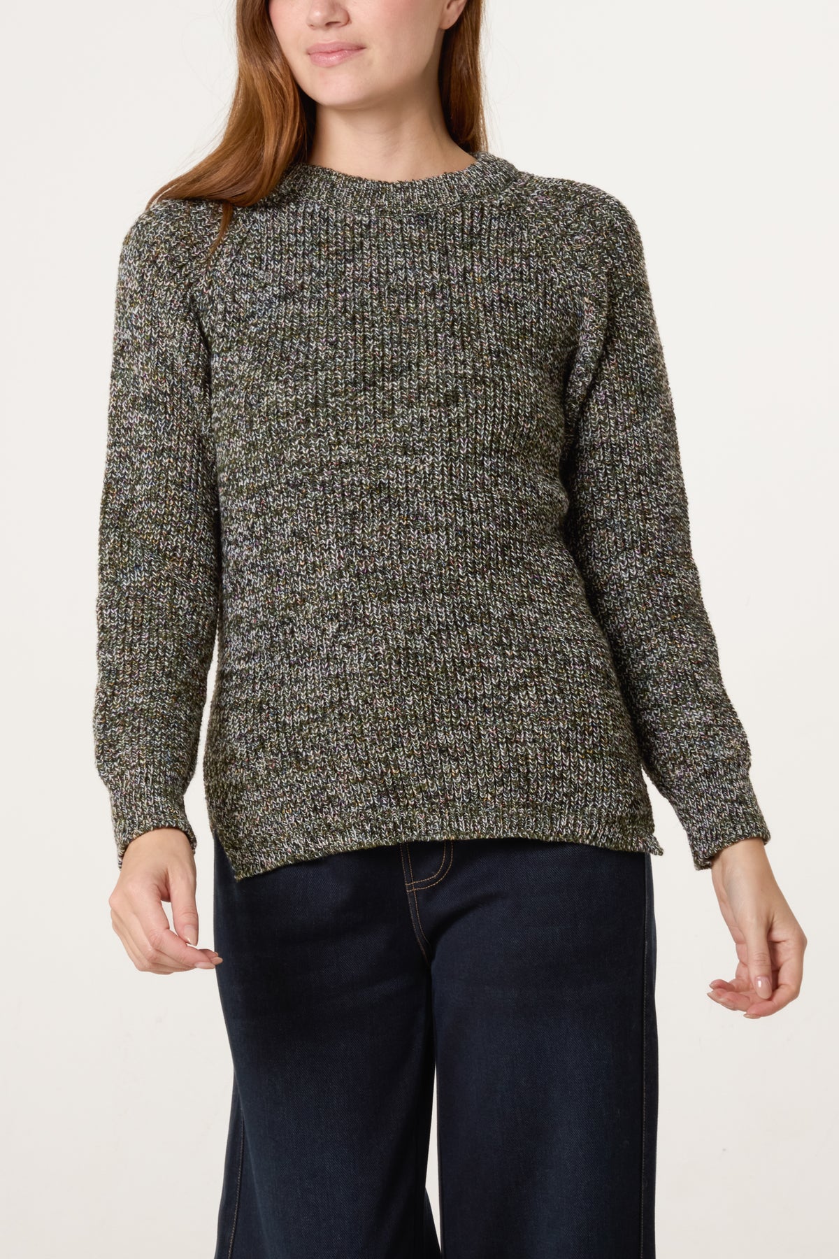 Multicolour Thick Knit Jumper