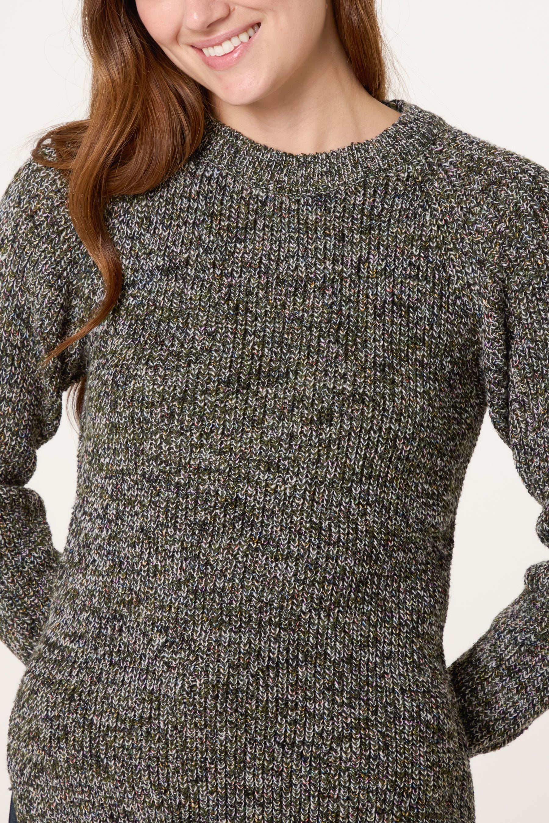Multicolour Thick Knit Jumper