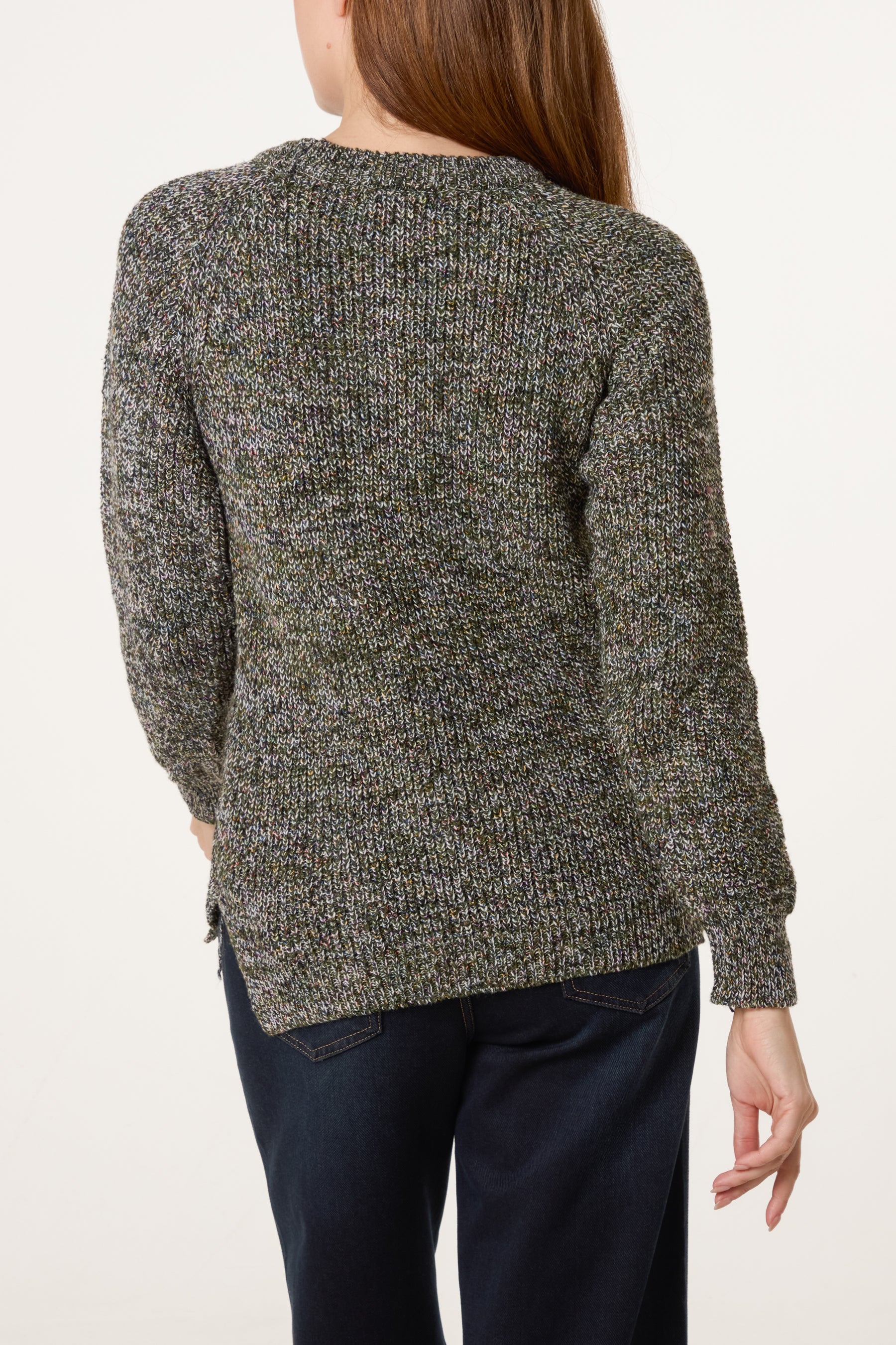 Multicolour Thick Knit Jumper