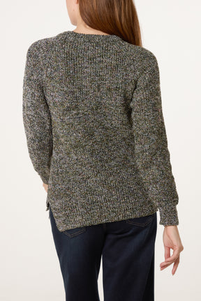 Multicolour Thick Knit Jumper