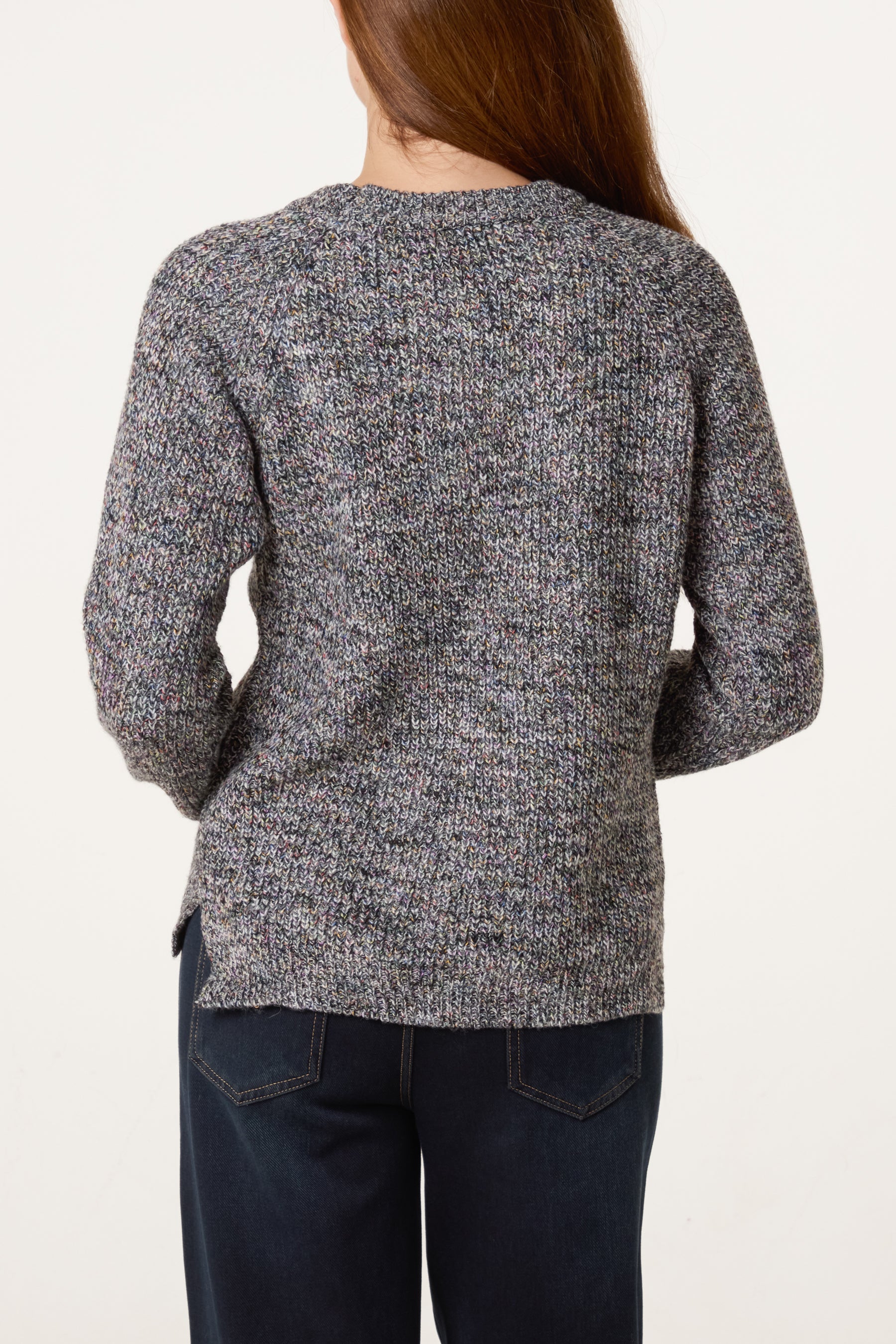 Multicolour Thick Knit Jumper