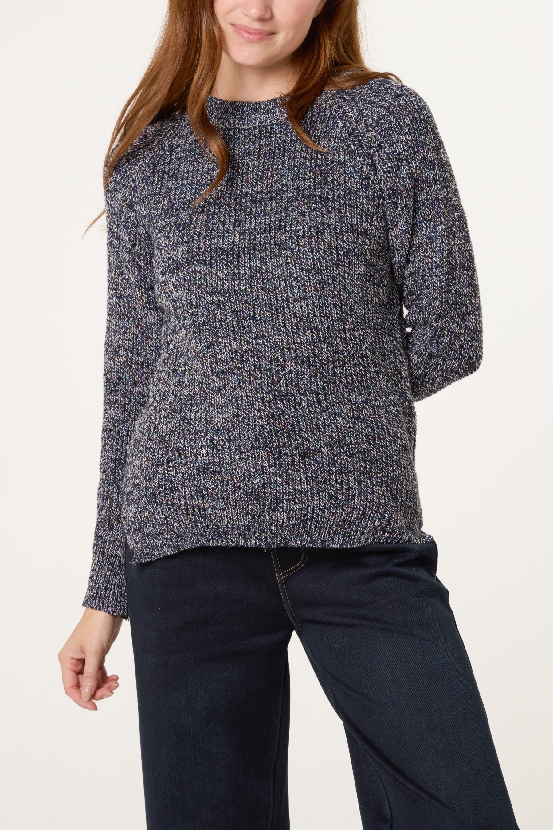 Multicolour Thick Knit Jumper