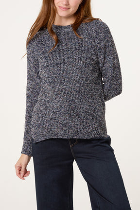Multicolour Thick Knit Jumper