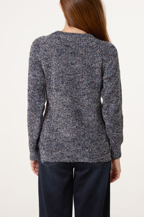 Multicolour Thick Knit Jumper