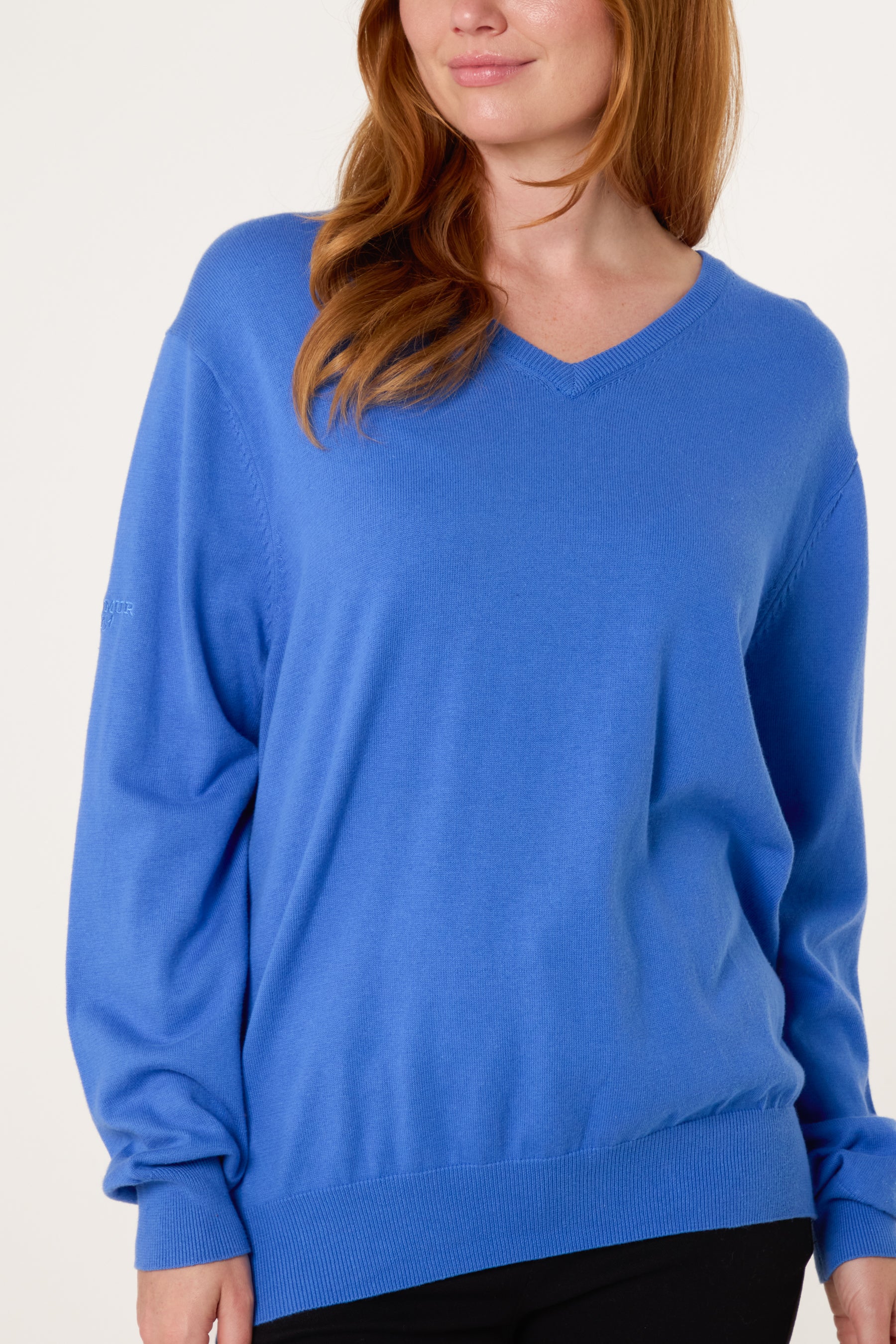 V-Neck Long Sleeve Jumper