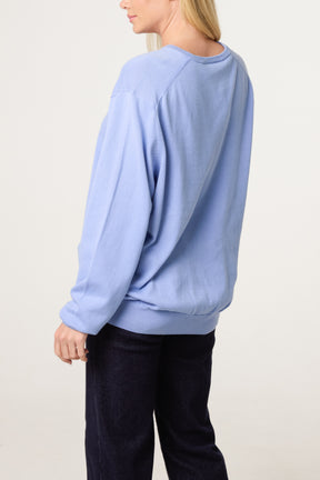 V-Neck Long Sleeve Jumper