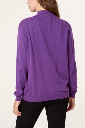 Zip Neck Jumper