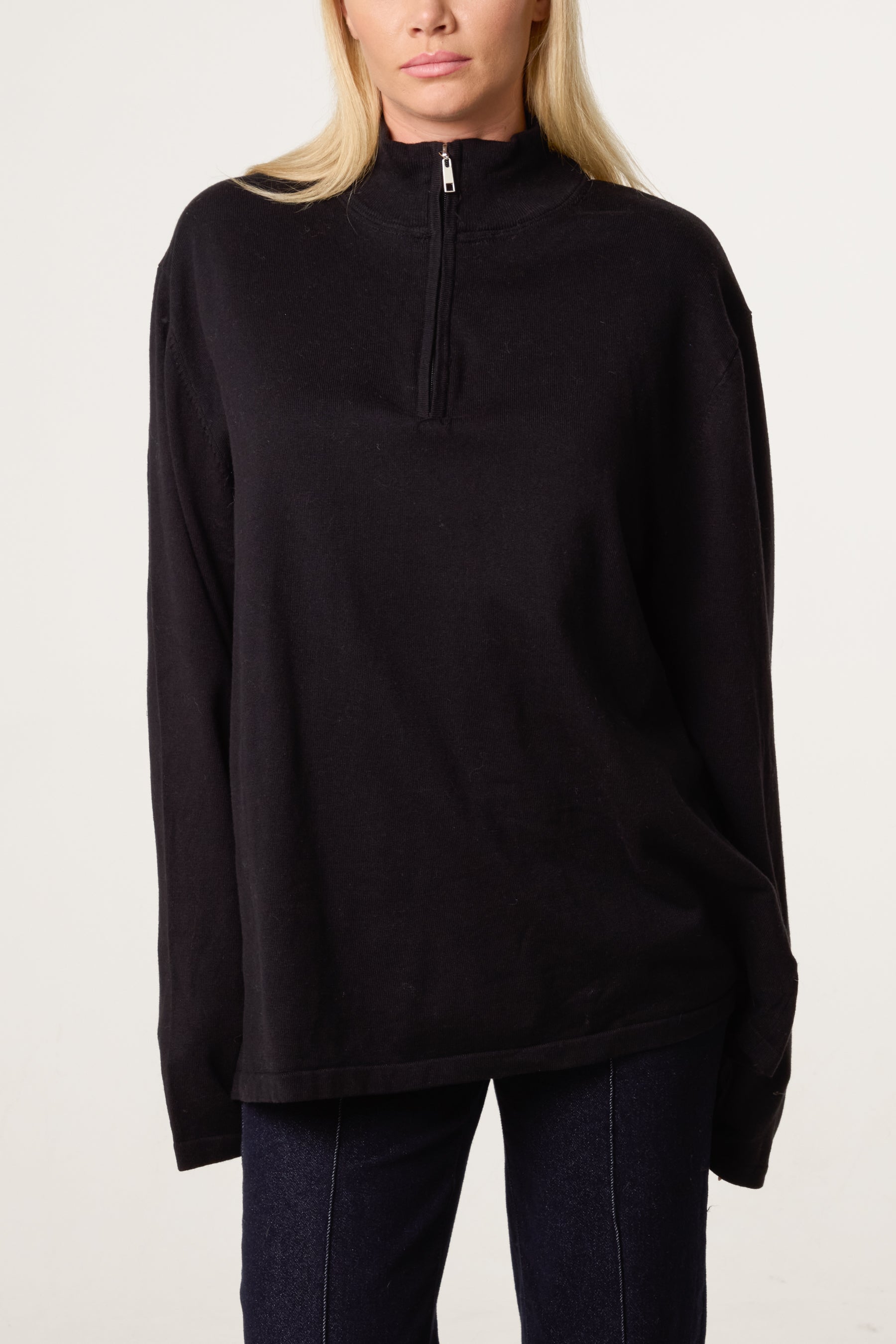 Zip Neck Jumper