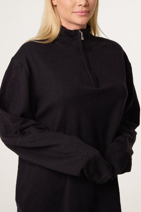 Zip Neck Jumper