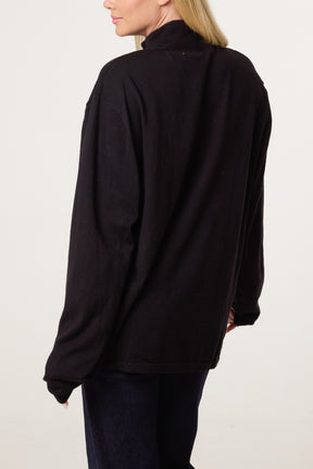 Zip Neck Jumper