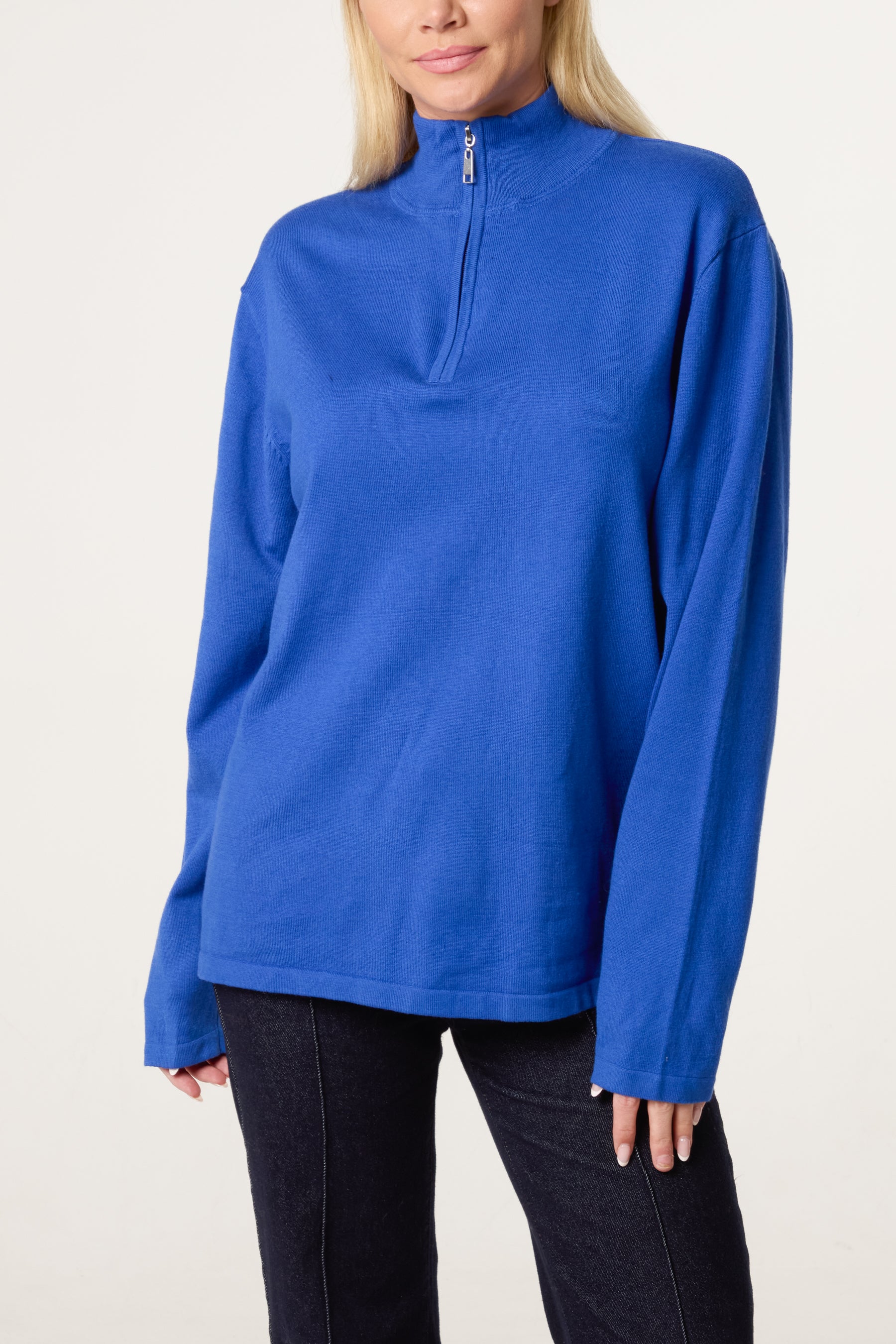 Zip Neck Jumper