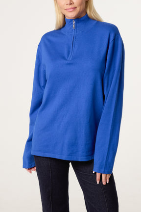 Zip Neck Jumper