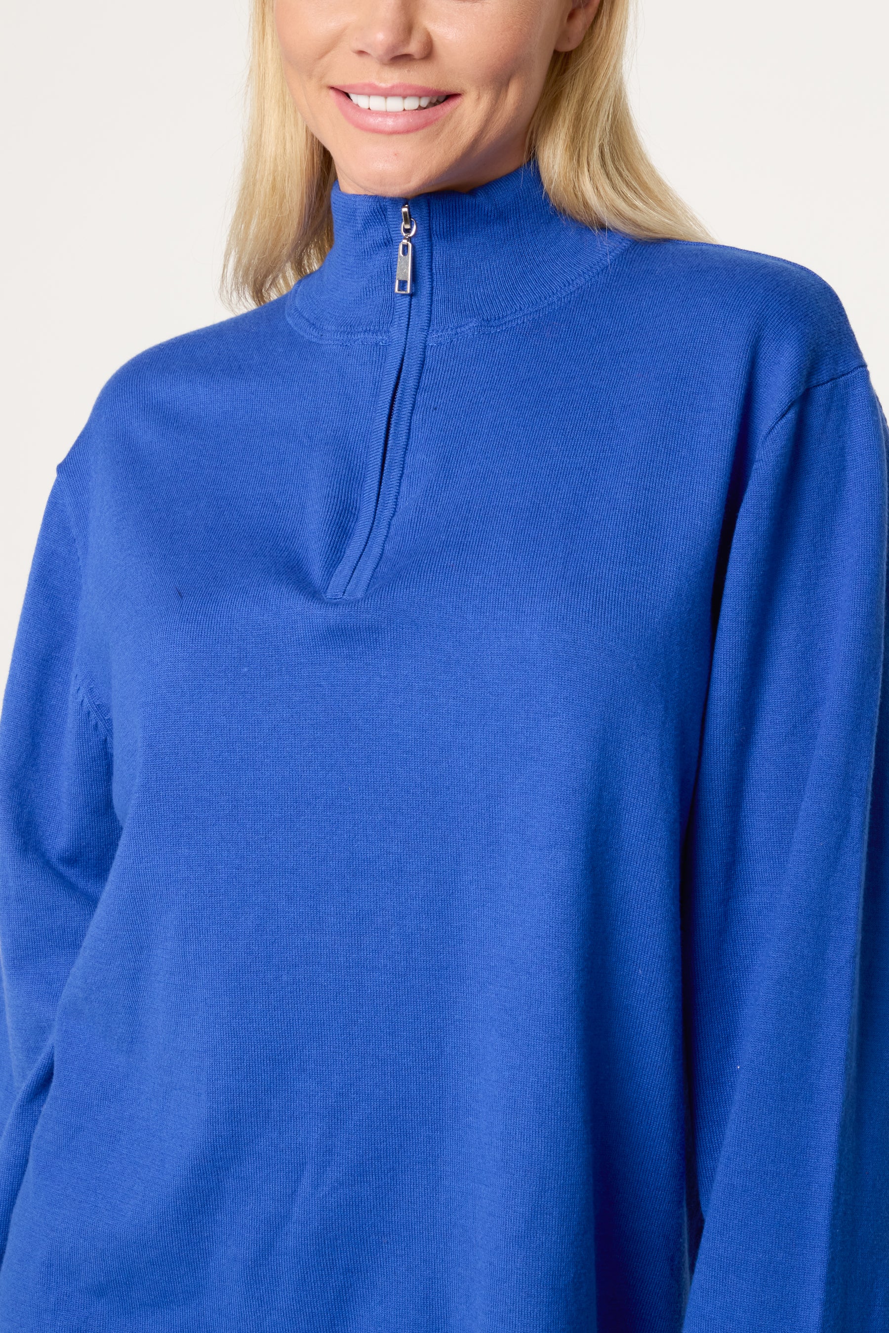 Zip Neck Jumper