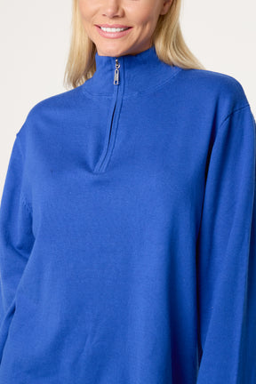 Zip Neck Jumper
