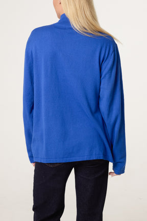 Zip Neck Jumper