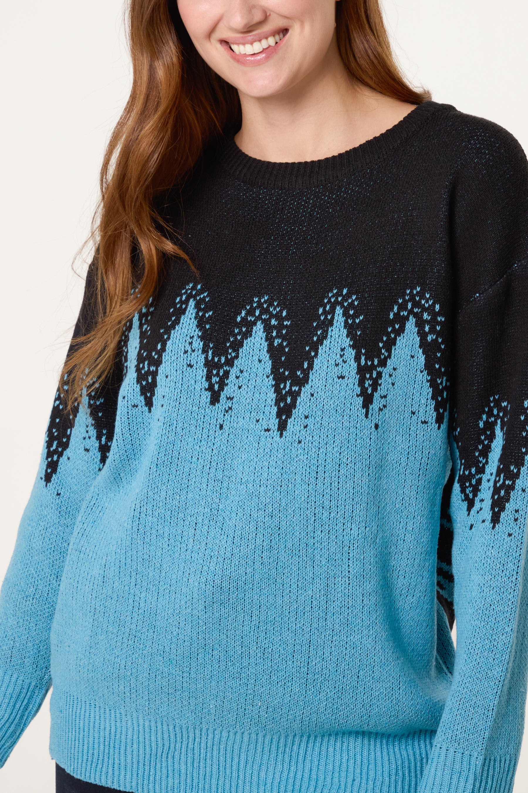Abstract Shapes Knit Jumper