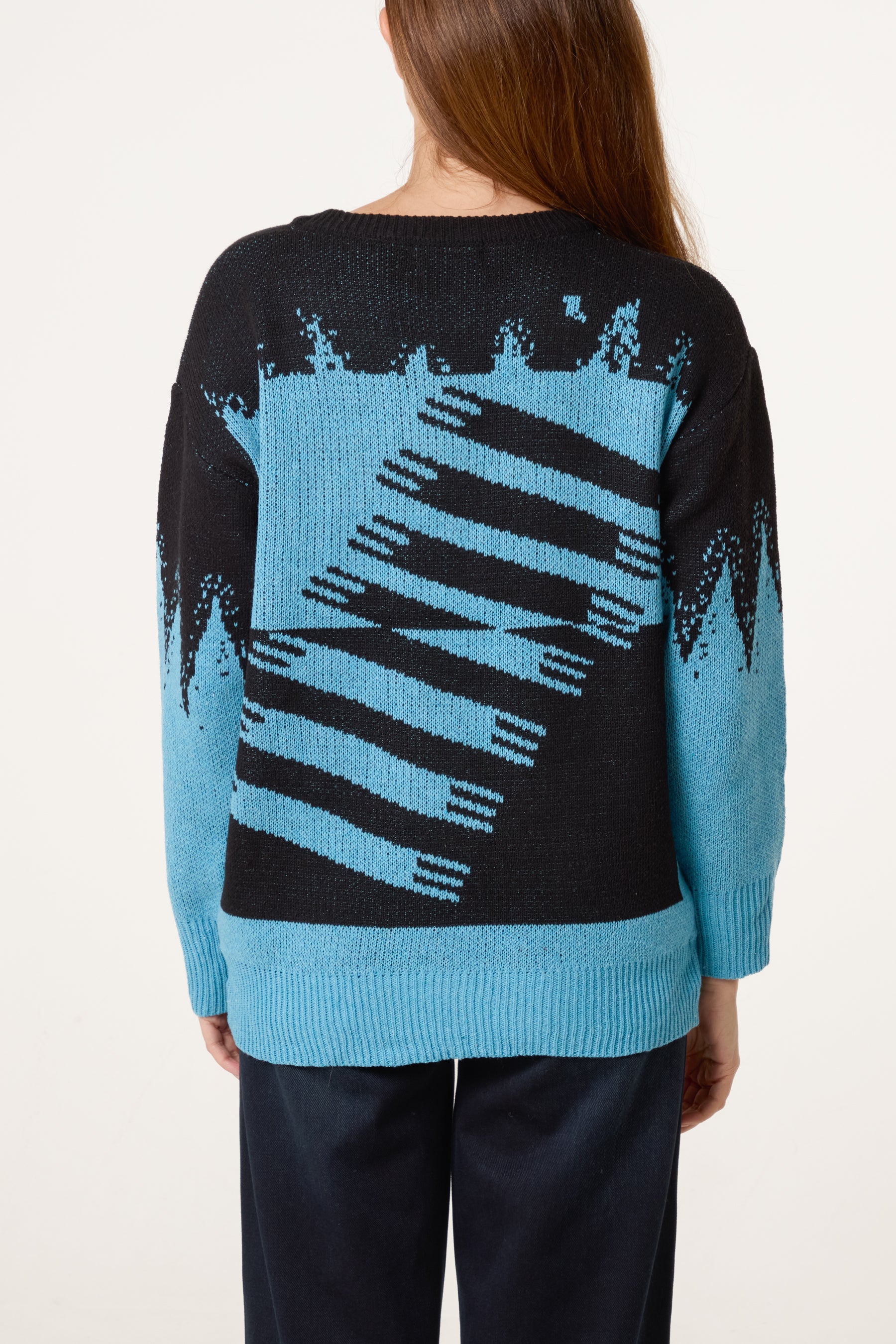 Abstract Shapes Knit Jumper