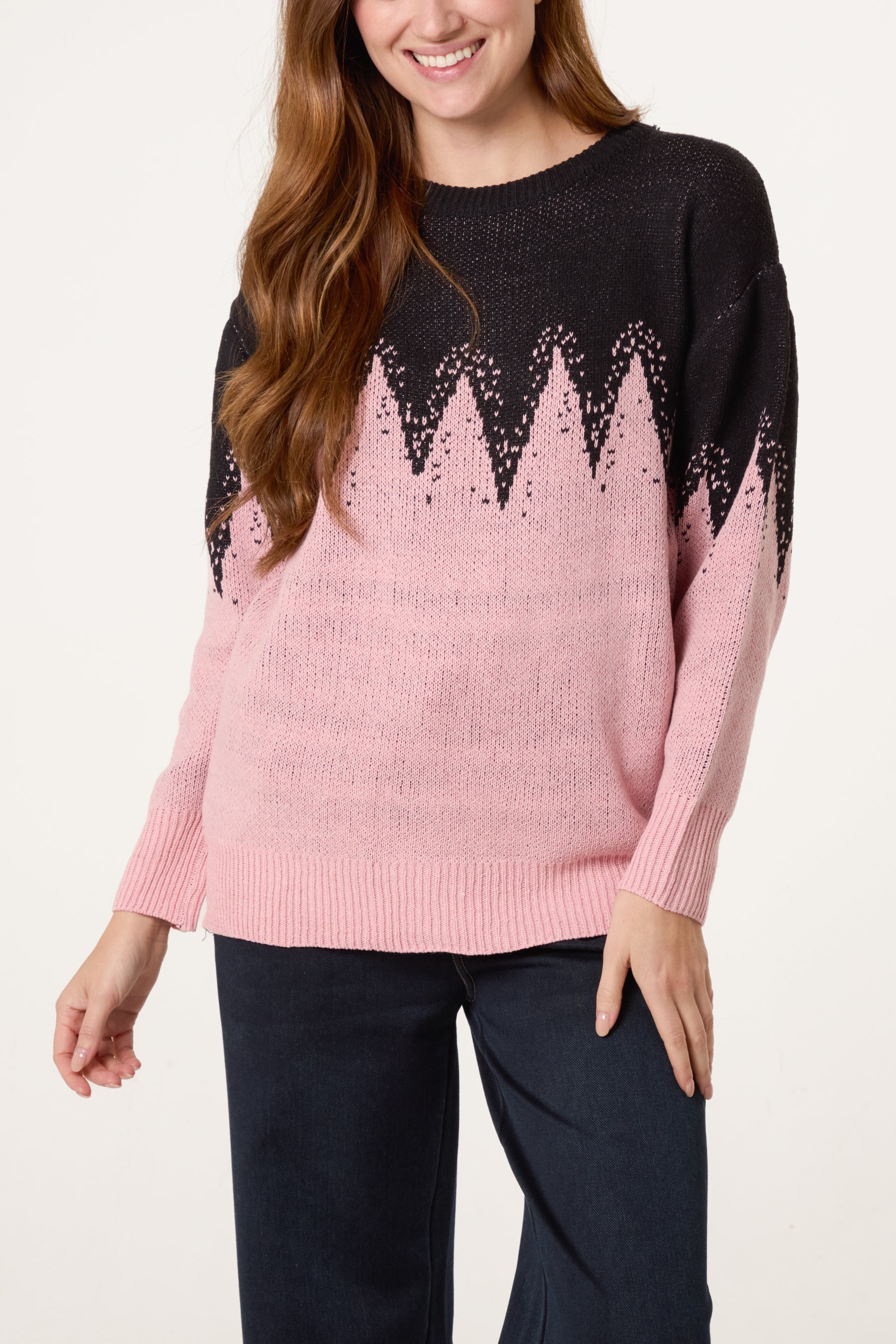 Abstract Shapes Knit Jumper