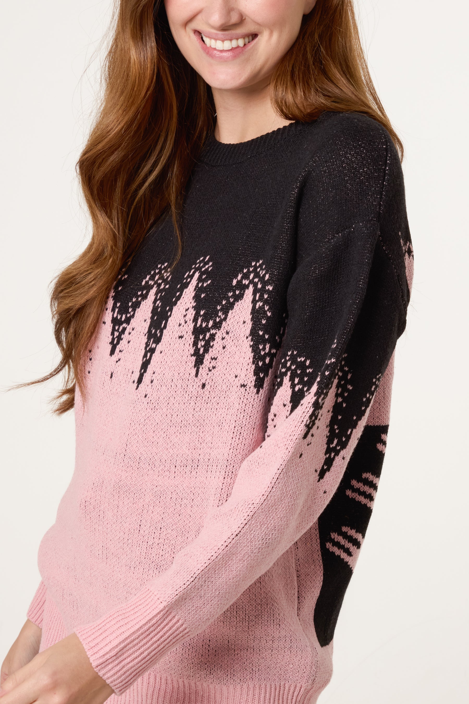 Abstract Shapes Knit Jumper