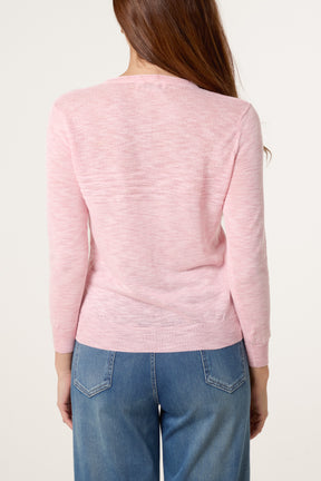 Button Through Pocket Cardigan
