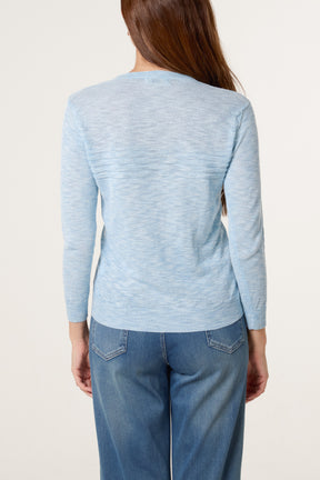 Button Through Pocket Cardigan