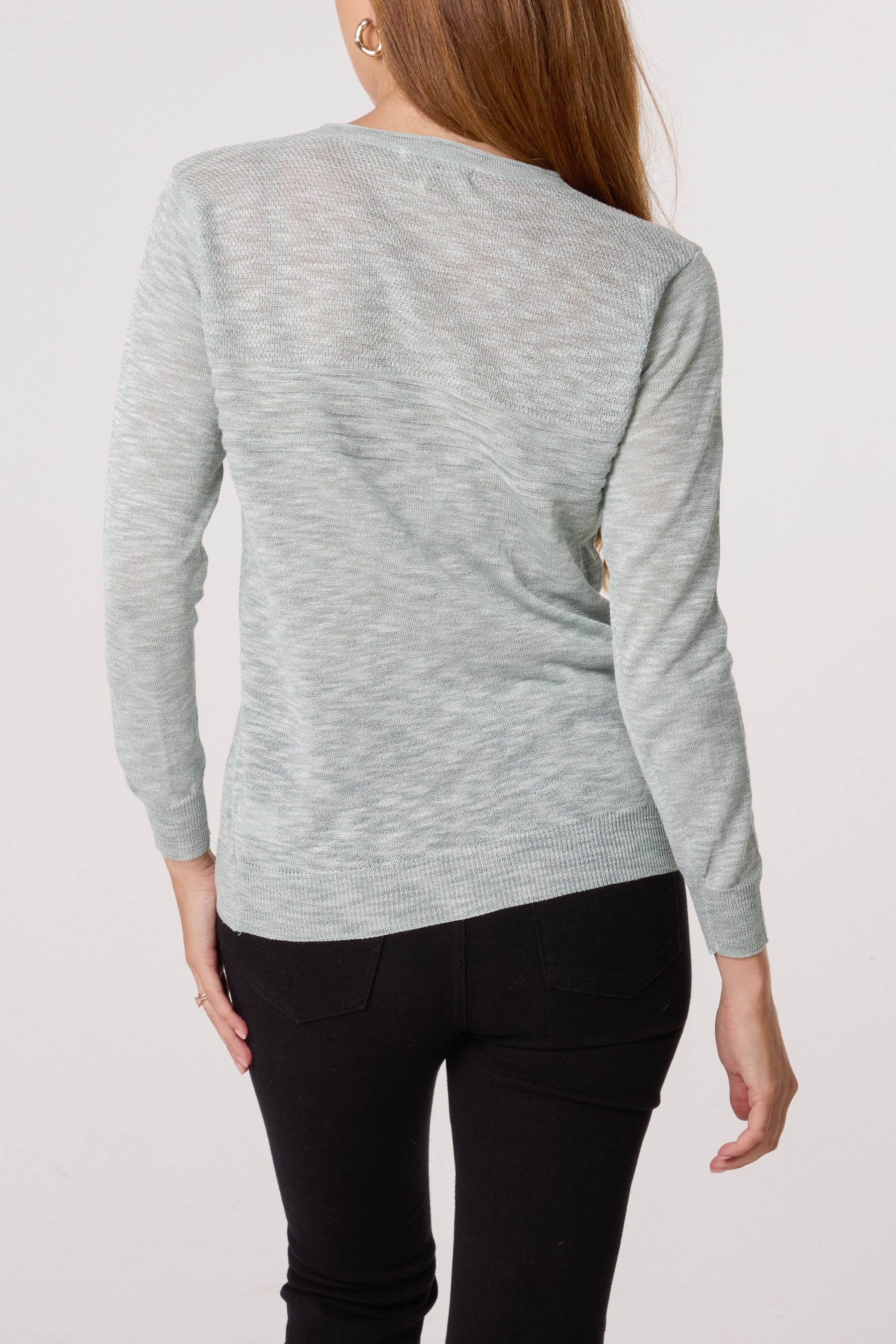 Button Through Pocket Cardigan