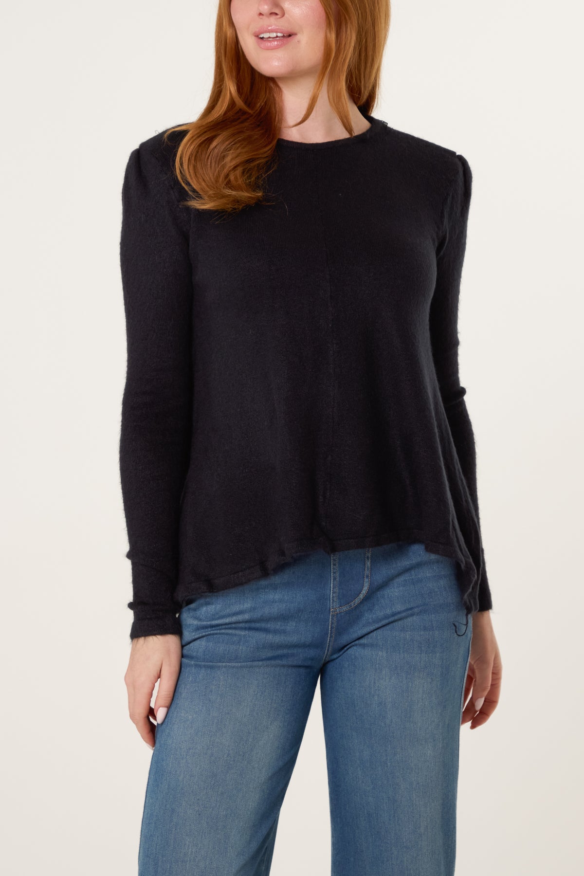 Asymetric Knit Jumper