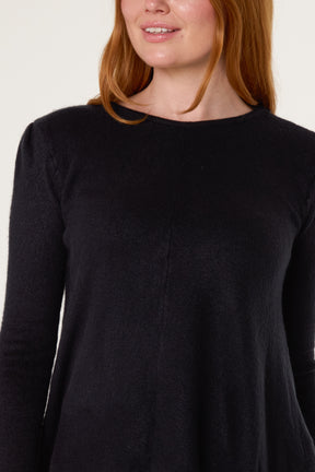 Asymetric Knit Jumper
