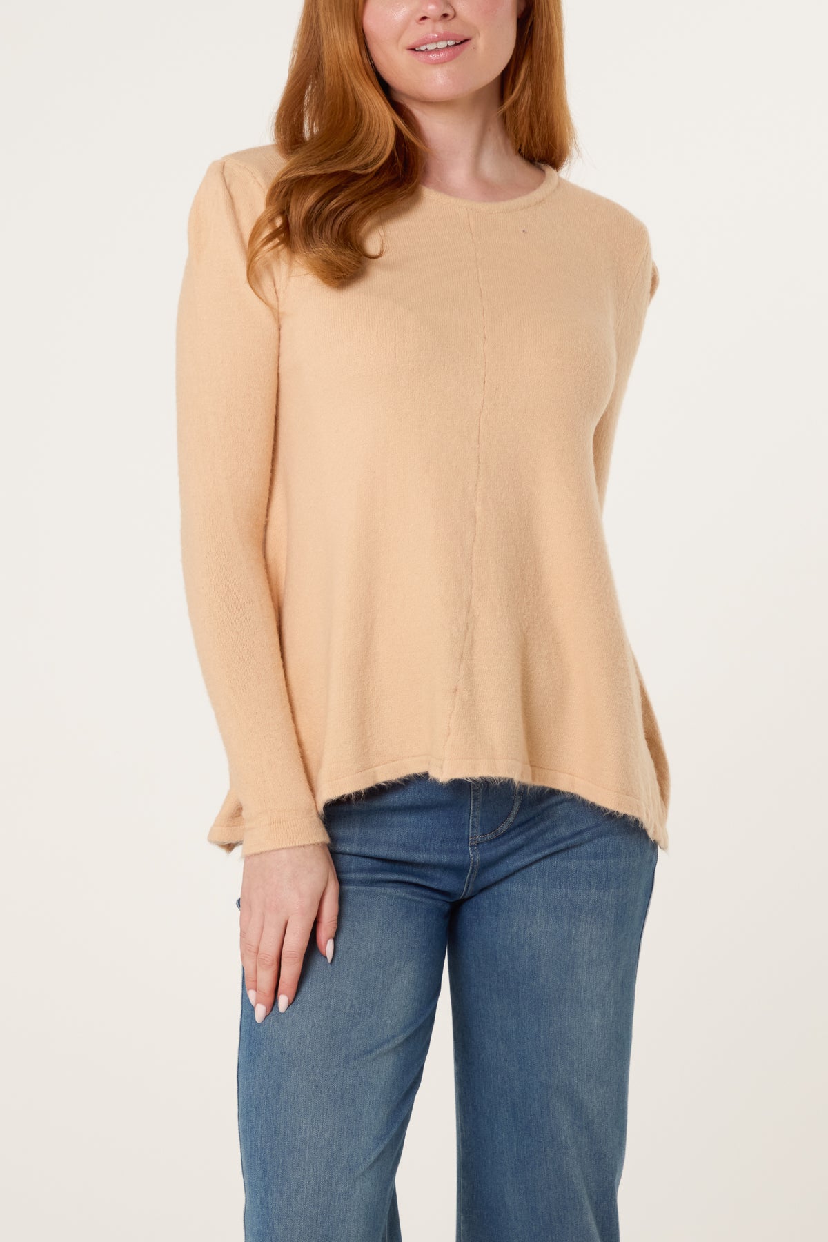 Asymetric Knit Jumper