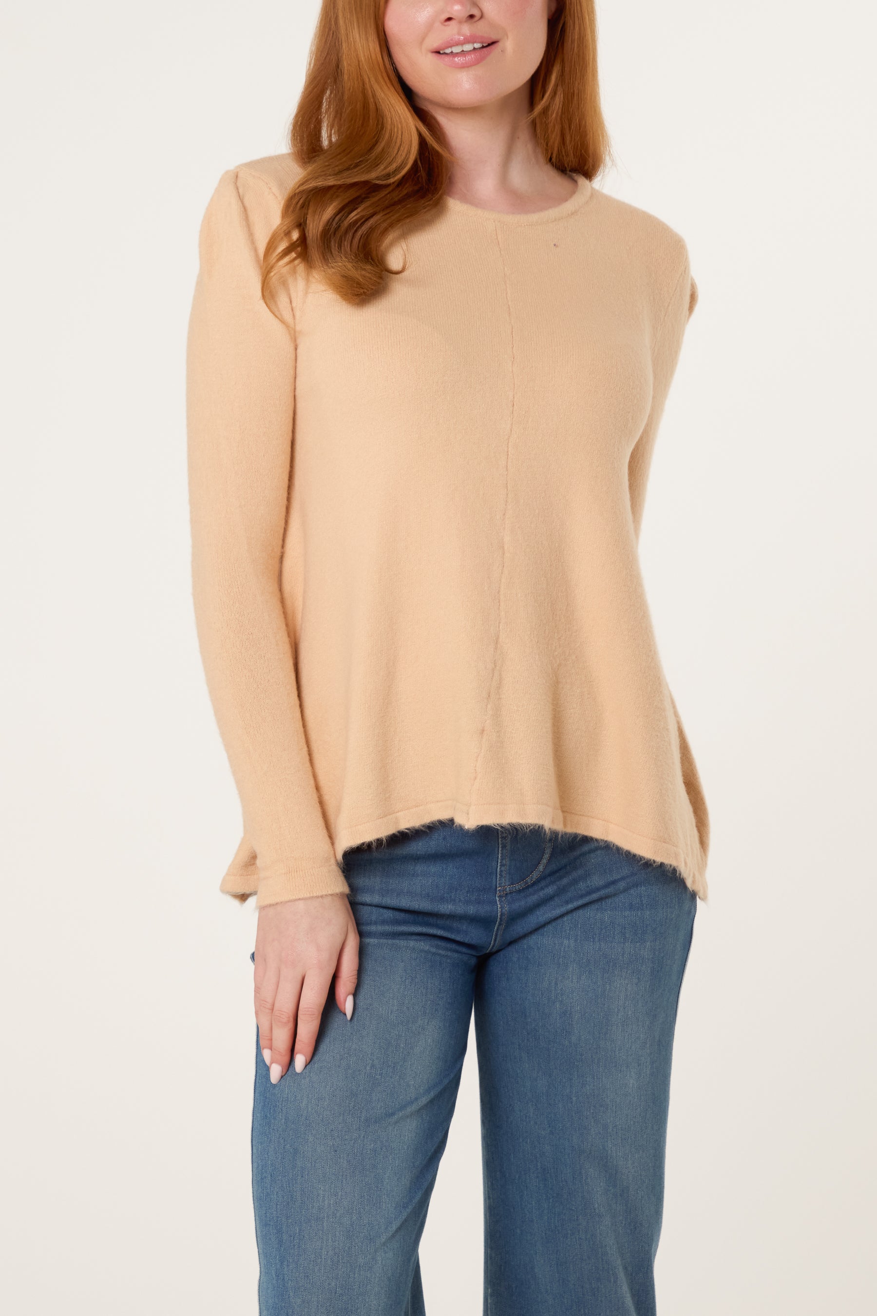 Asymetric Knit Jumper
