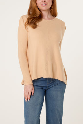 Asymetric Knit Jumper