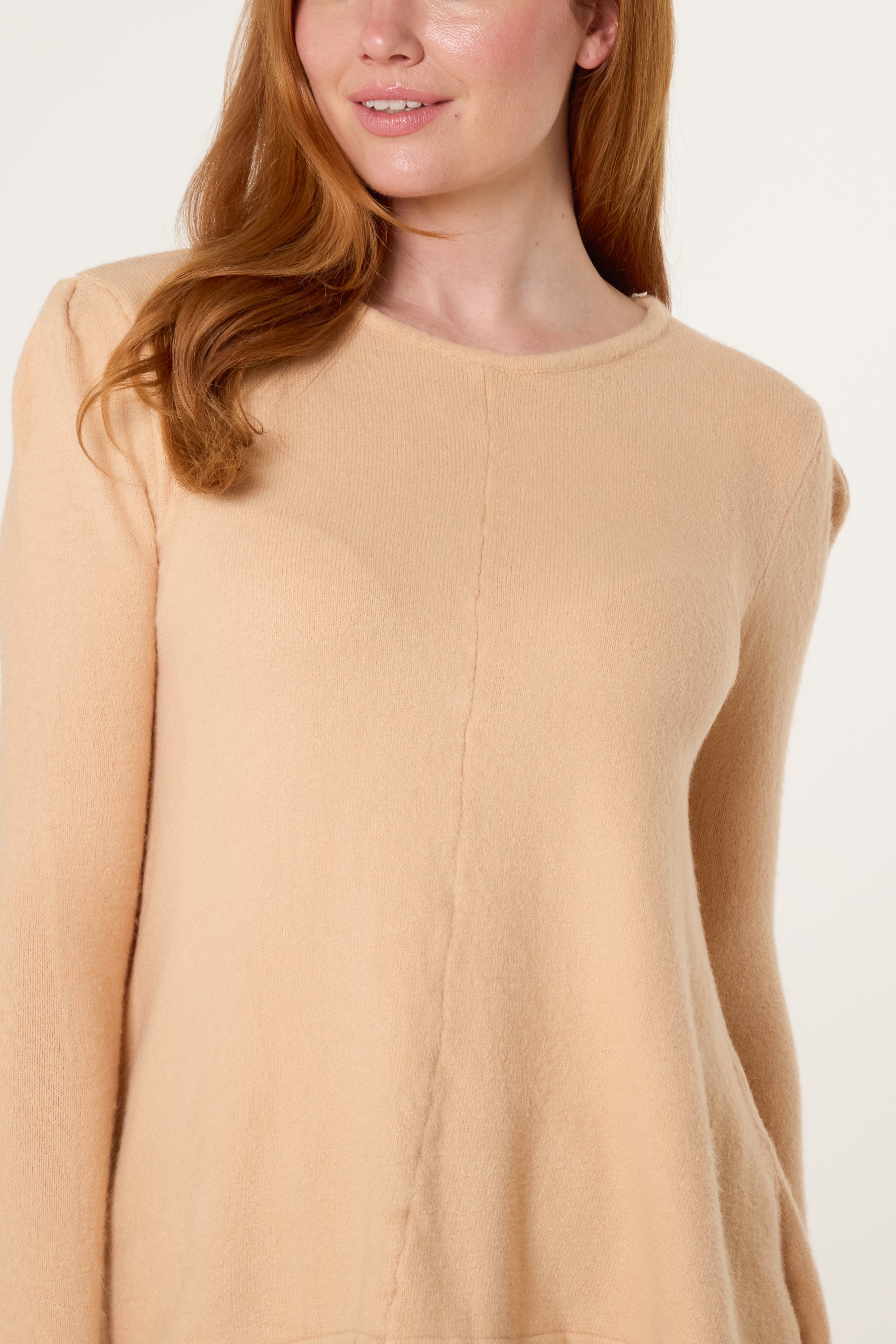 Asymetric Knit Jumper