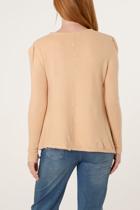 Asymetric Knit Jumper