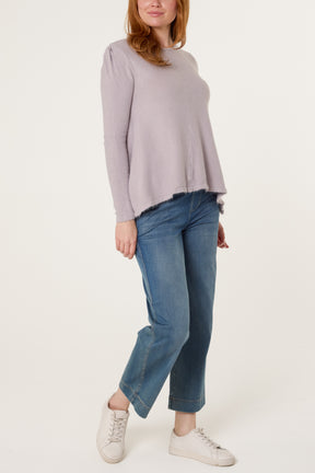 Asymetric Knit Jumper