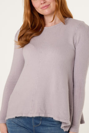 Asymetric Knit Jumper