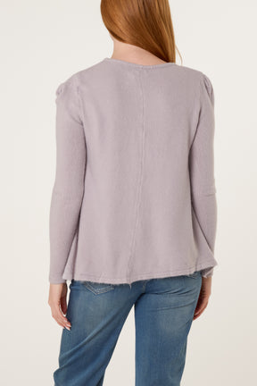 Asymetric Knit Jumper