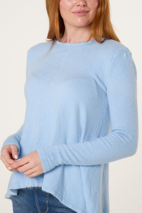 Asymetric Knit Jumper