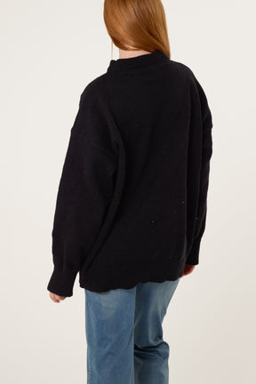 High Neck Knit Jumper