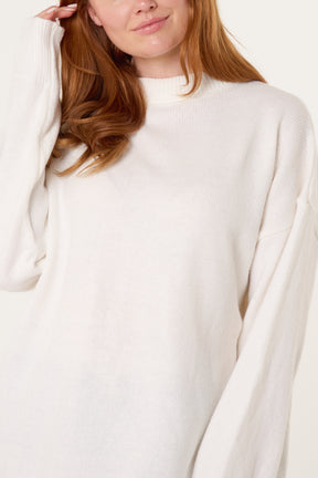 High Neck Knit Jumper