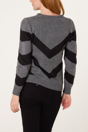 Chevron Stripe Jumper