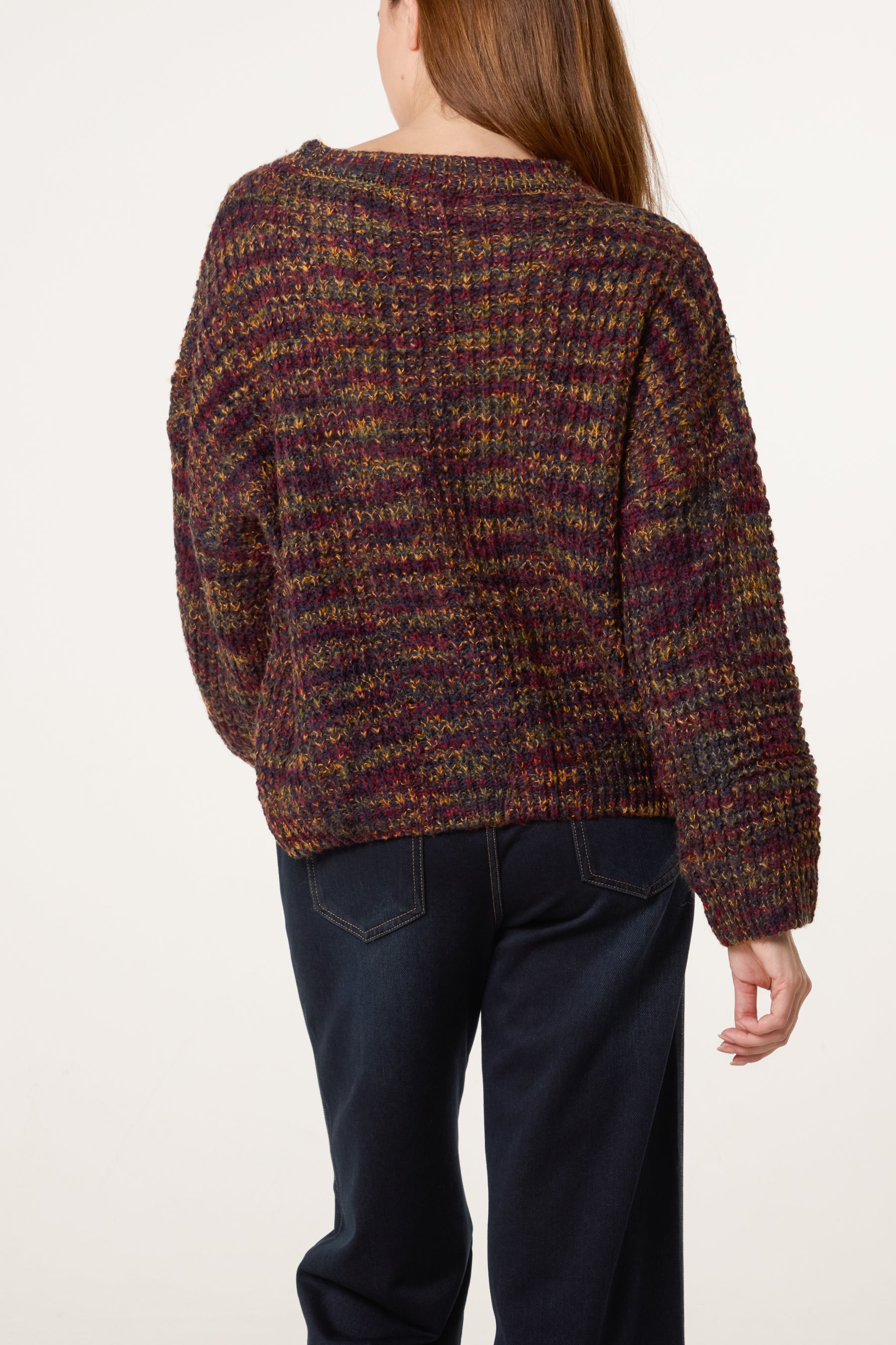 Speckled Rainbow Knit Jumper