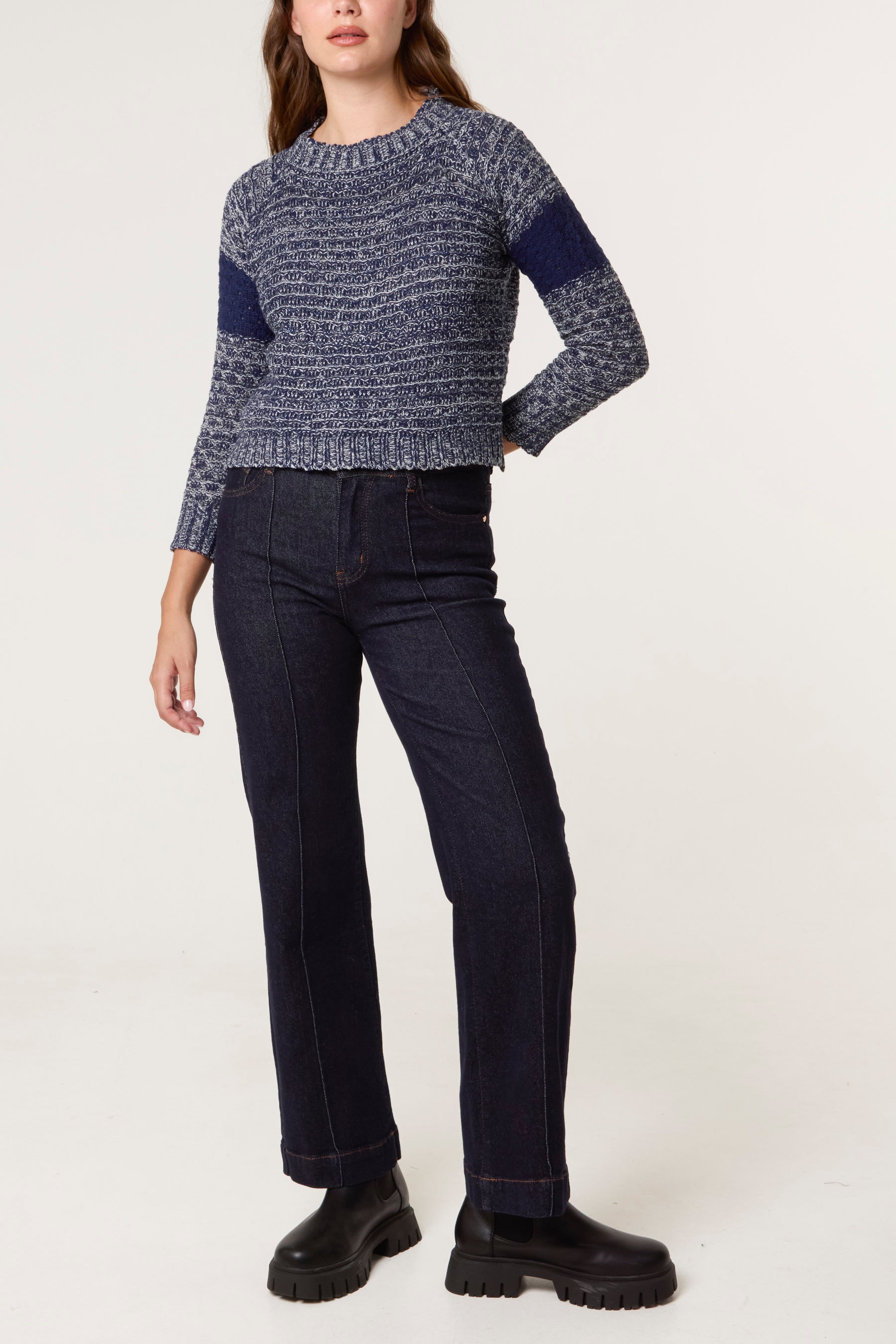 Speckled Knit Jumper