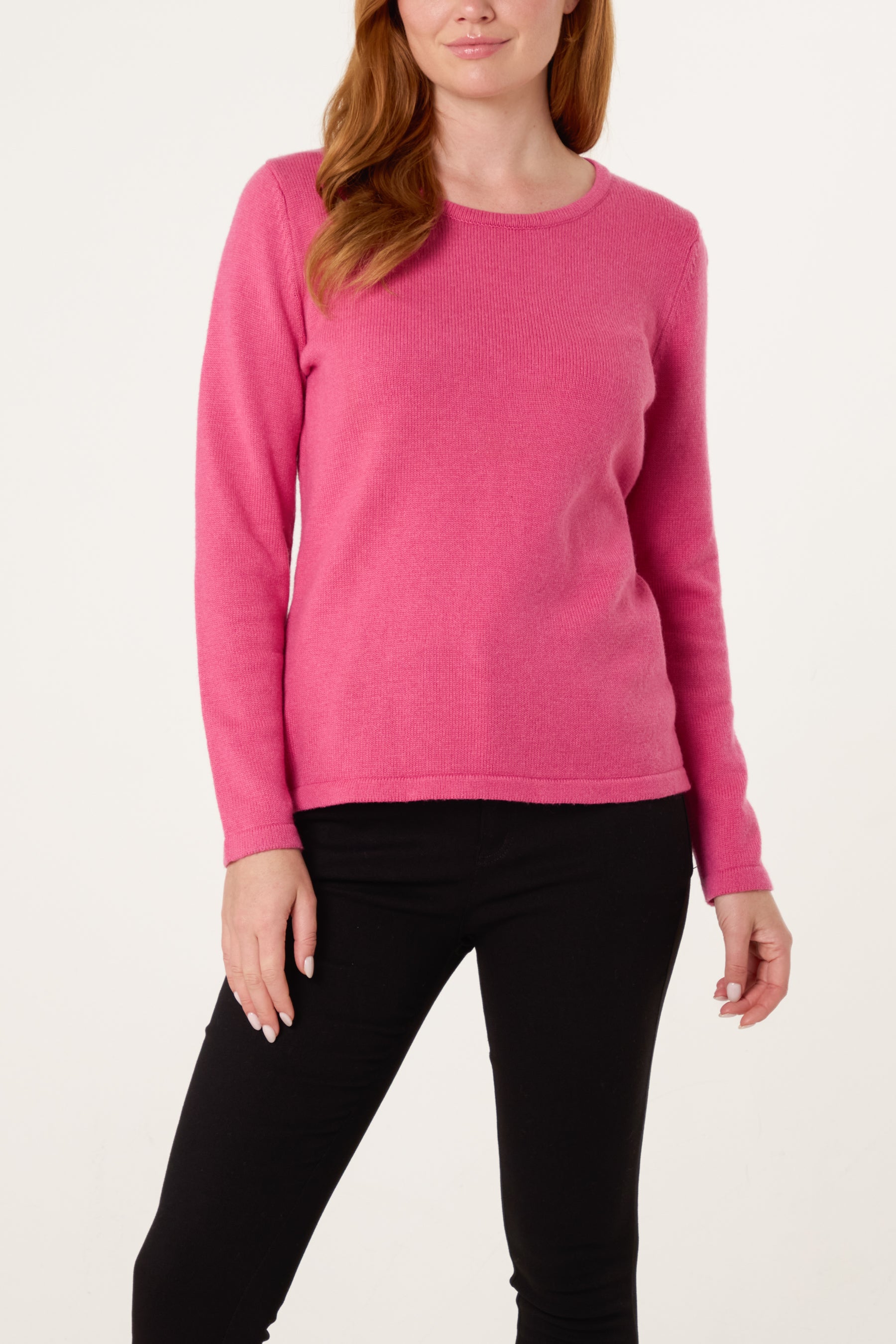 Crew Neck Soft Knit Jumper