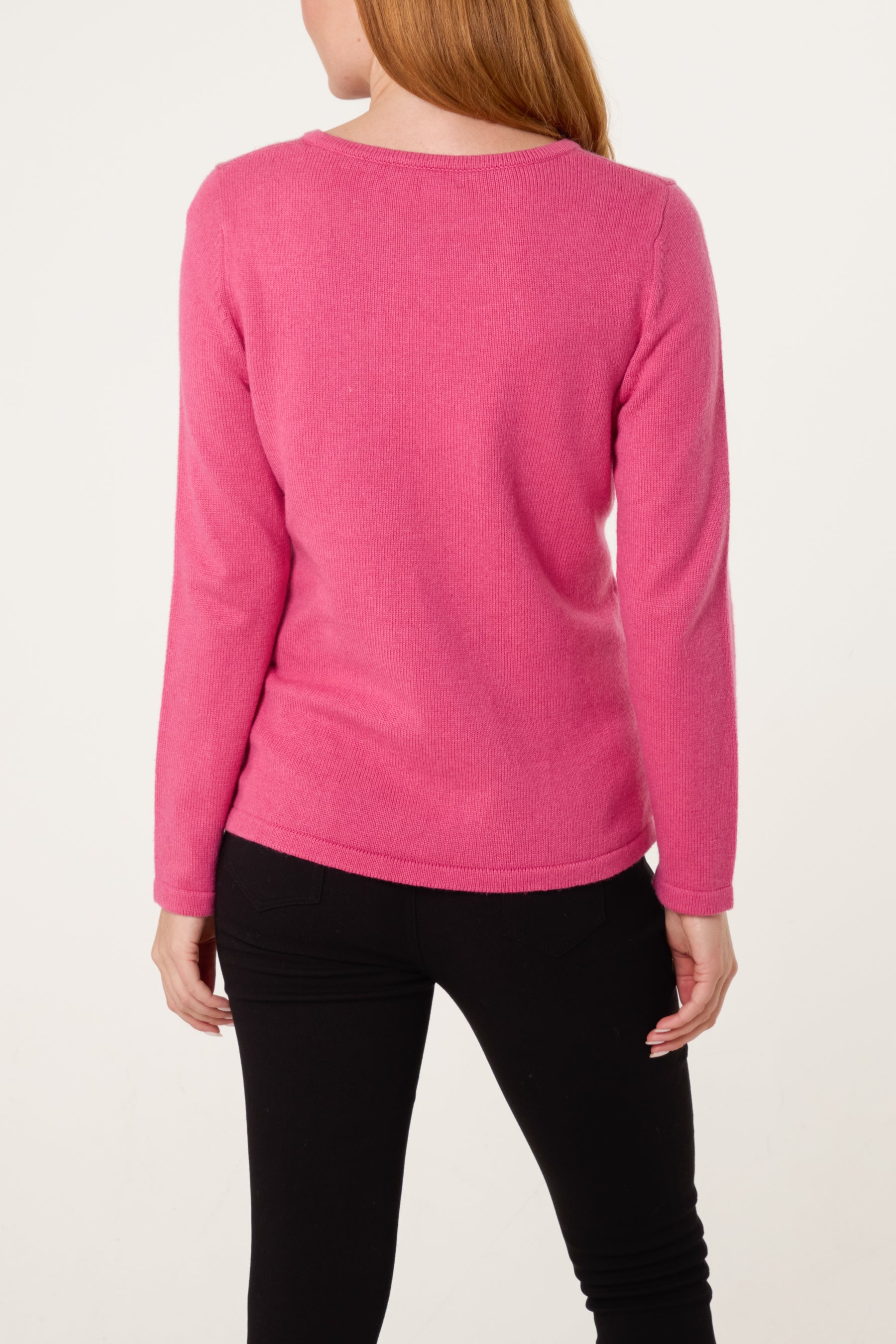 Crew Neck Soft Knit Jumper