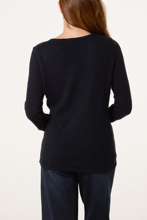 Crew Neck Soft Knit Jumper