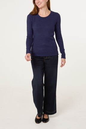 Crew Neck Soft Knit Jumper