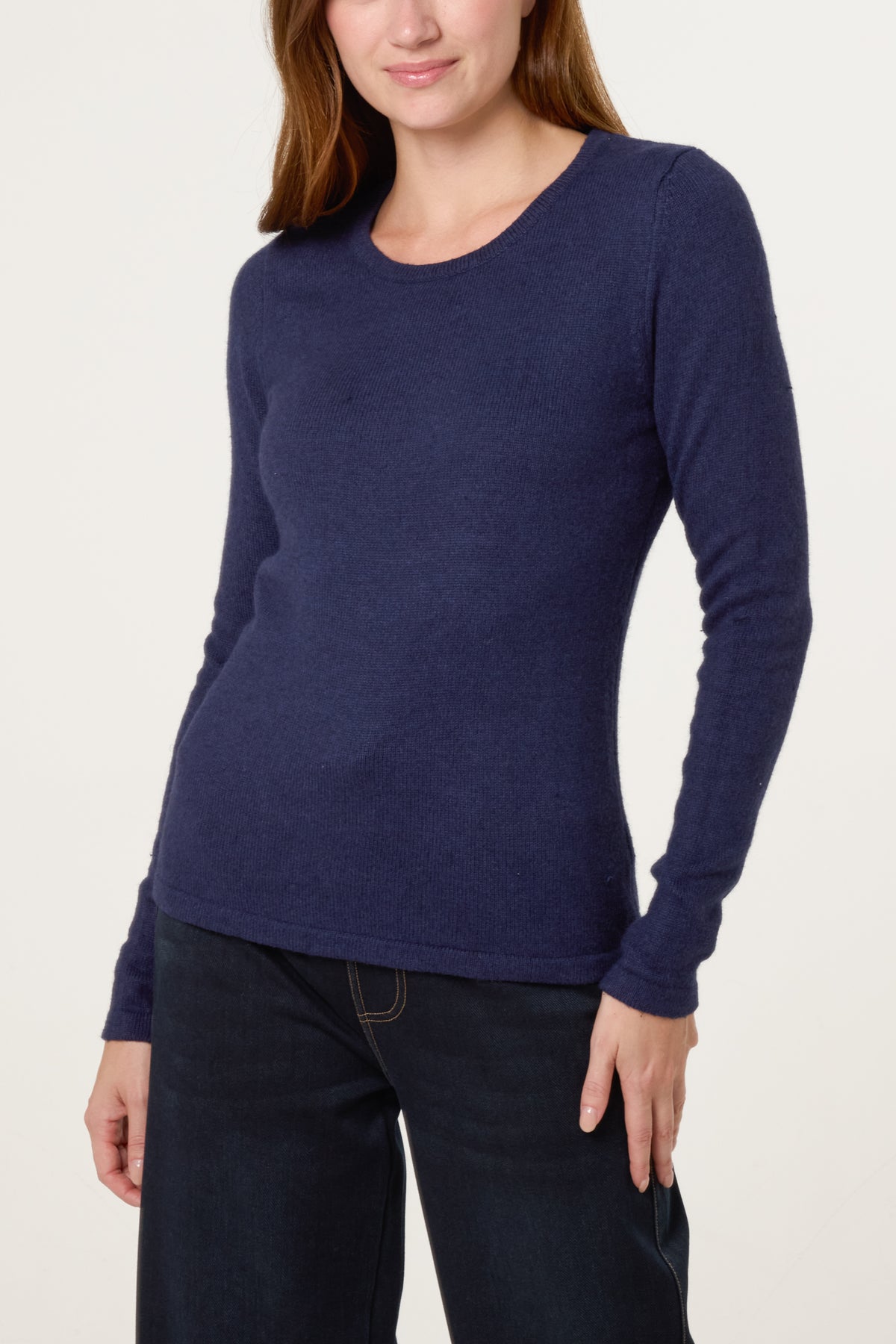 Crew Neck Soft Knit Jumper
