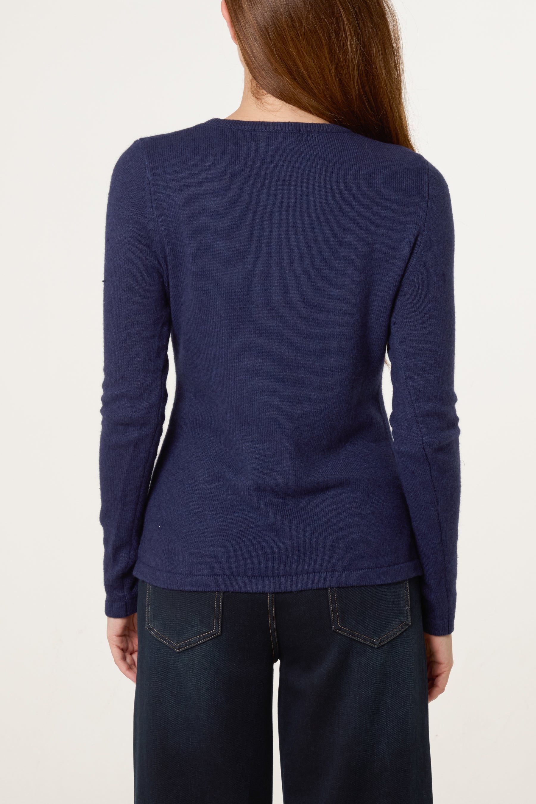 Crew Neck Soft Knit Jumper