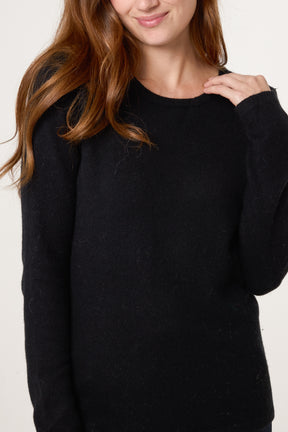 Thick Edge Round Neck Jumper